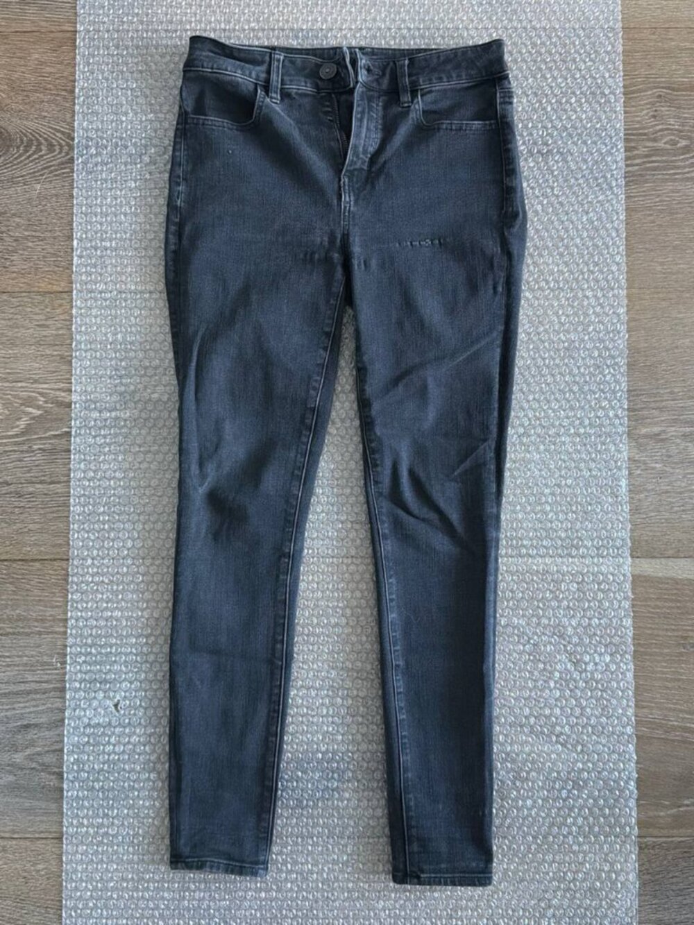 American Eagle The Dream Jean Skinny Jeans | Womens (Size 4) | Faded Black